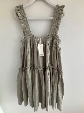 NWT Rylee + Cru Cicily Dress || Grapevine Embroidery